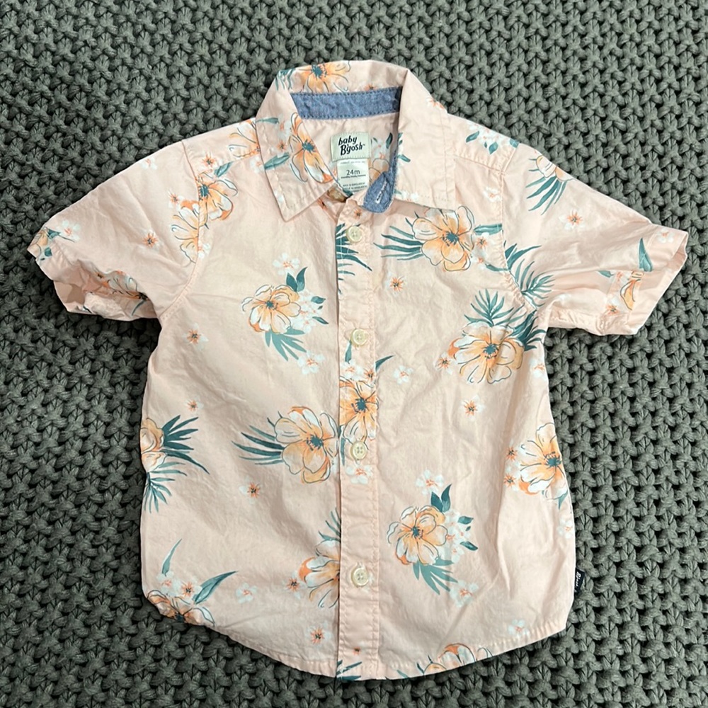 Toddler Hawaiian shirt